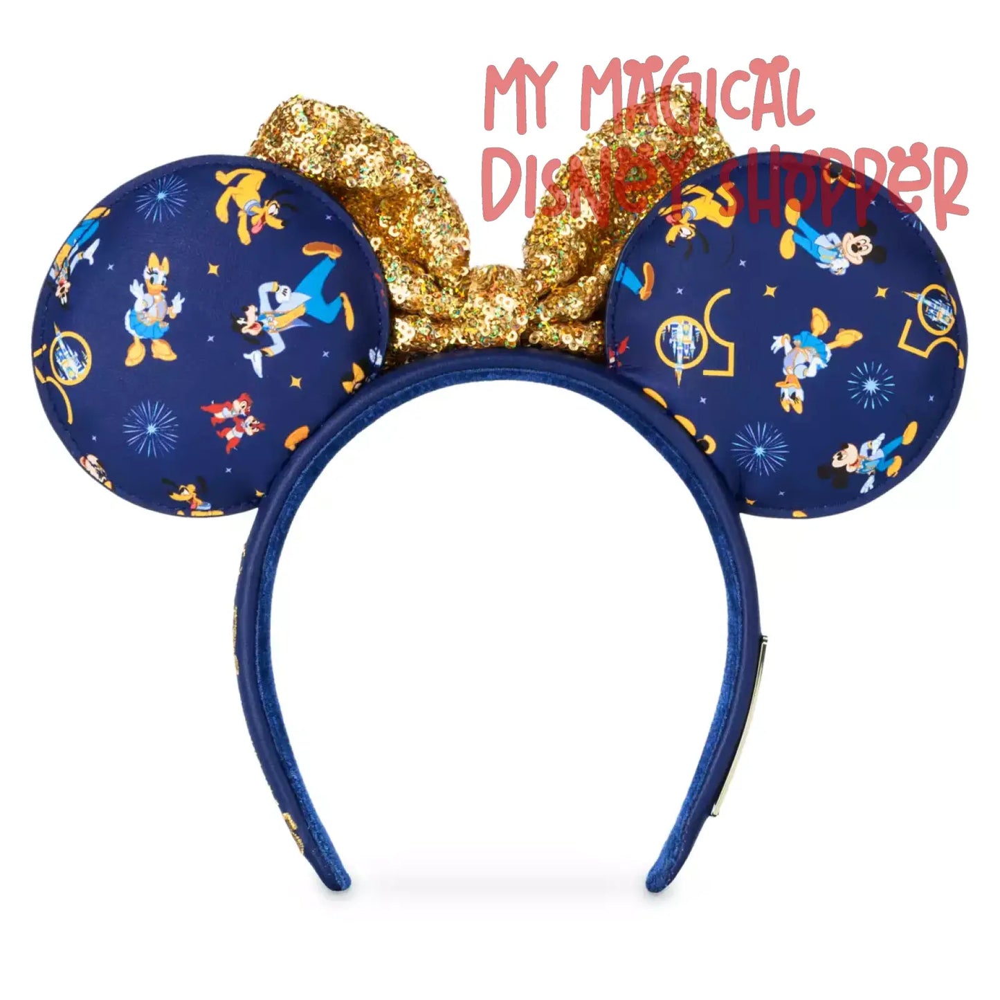 Walt Disney World 50th Anniversary Minnie Mouse Headband by Loungefly