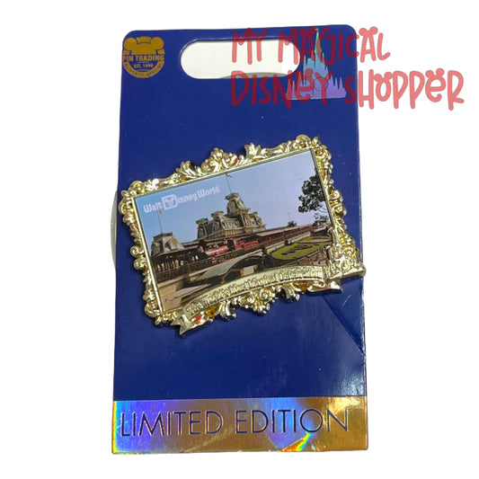 Walt Disney World 50th Anniversary Railroad Station At Magic Kingdom Disney Pin - Limited Edition