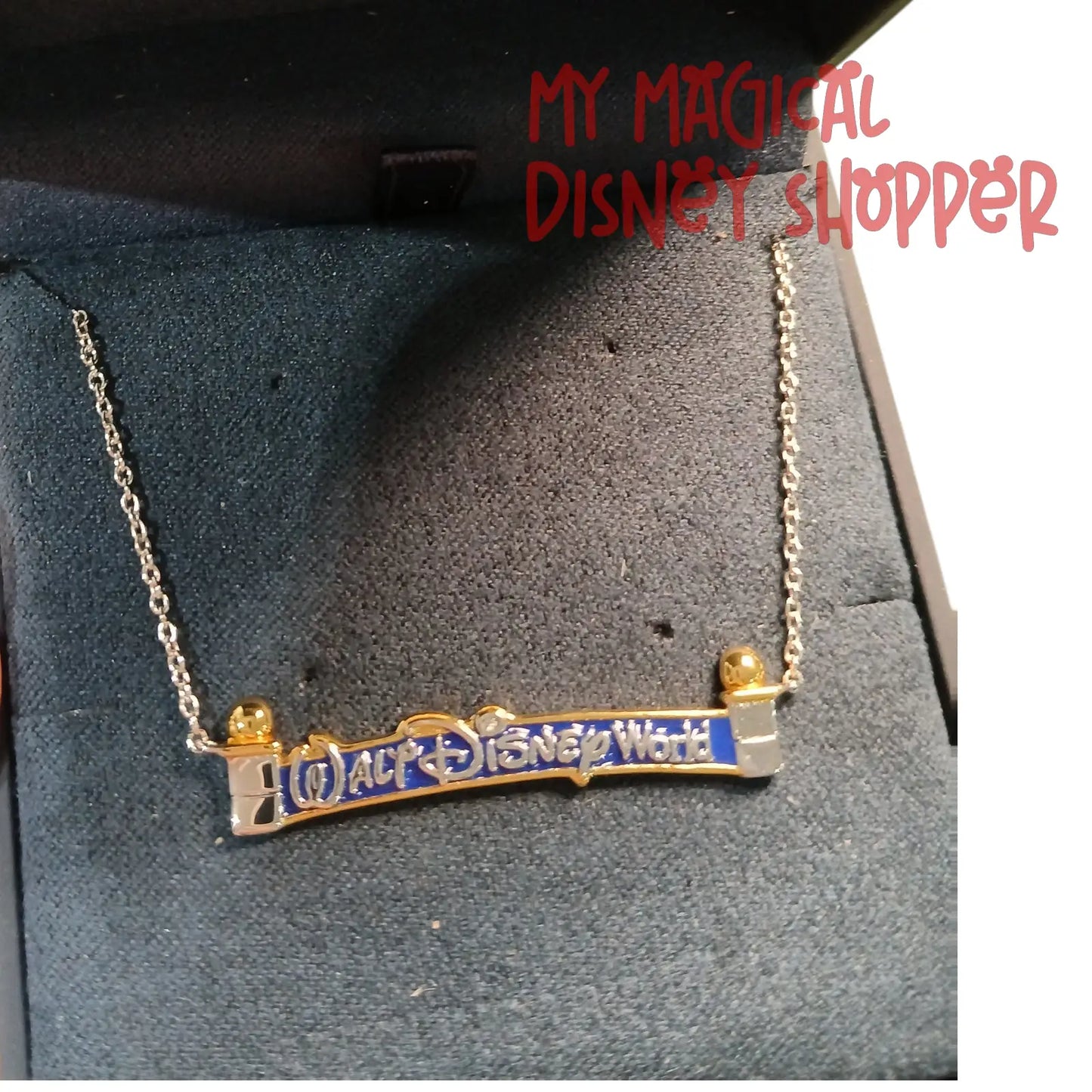 Walt Disney World Entrance Marquee Necklace by CRISLU