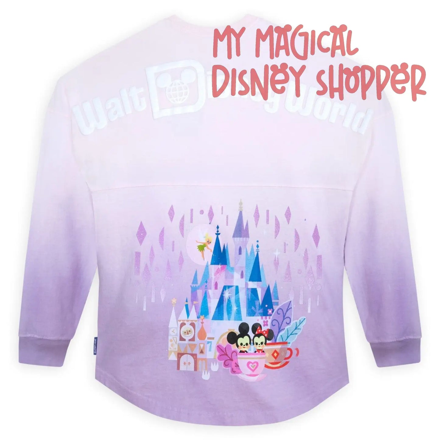 Walt Disney World Joey Chou Fantasyland Spirit Jersey Size XS
