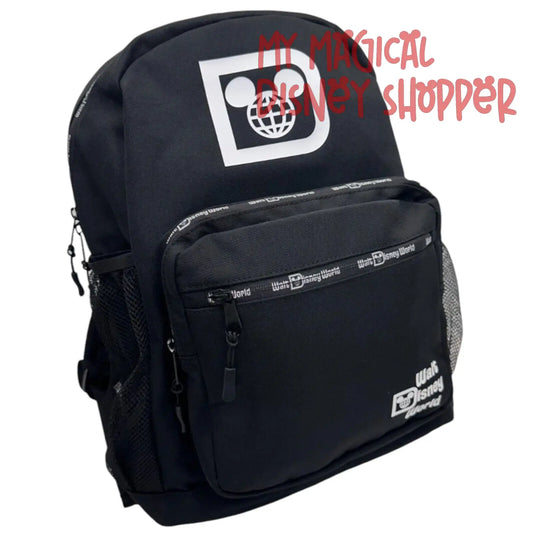 Walt Disney World Logo - Black Disney Backpack