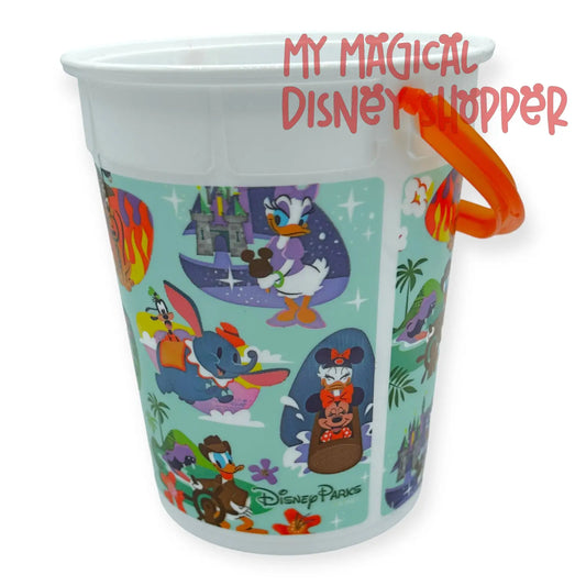 Walt Disney World Park Attractions Popcorn Bucket - No Lid