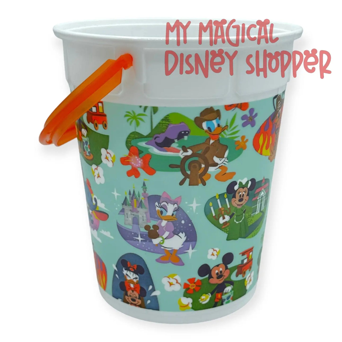 Walt Disney World Park Attractions Popcorn Bucket - No Lid