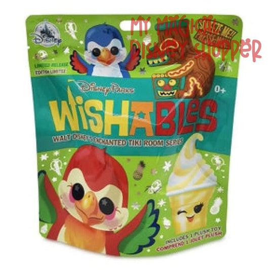 Walt Disney's Enchanted Tiki Room Wishables Plush Mystery Blind Bag - Unopened Bag
