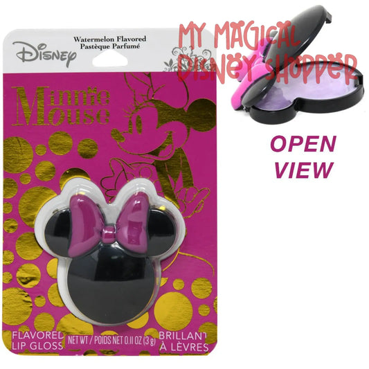 Watermelon Minnie Mouse Head Shaped Lip Gloss