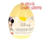 Way To Celebrate Mickey and Minnie Mouse Sticker N Color Activity Egg