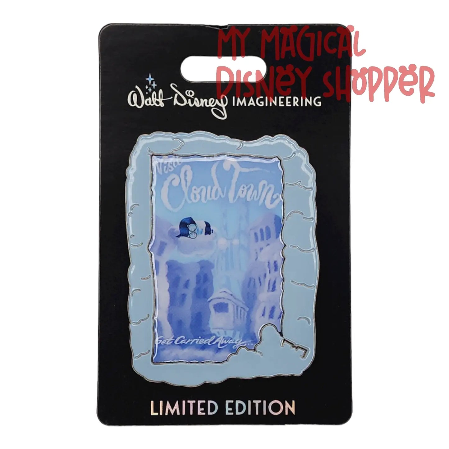 WDI Mickey of Glendale Inside Out Visit Cloud Town Poster Pin - Limited Edition 250 - D23 Expo 2022