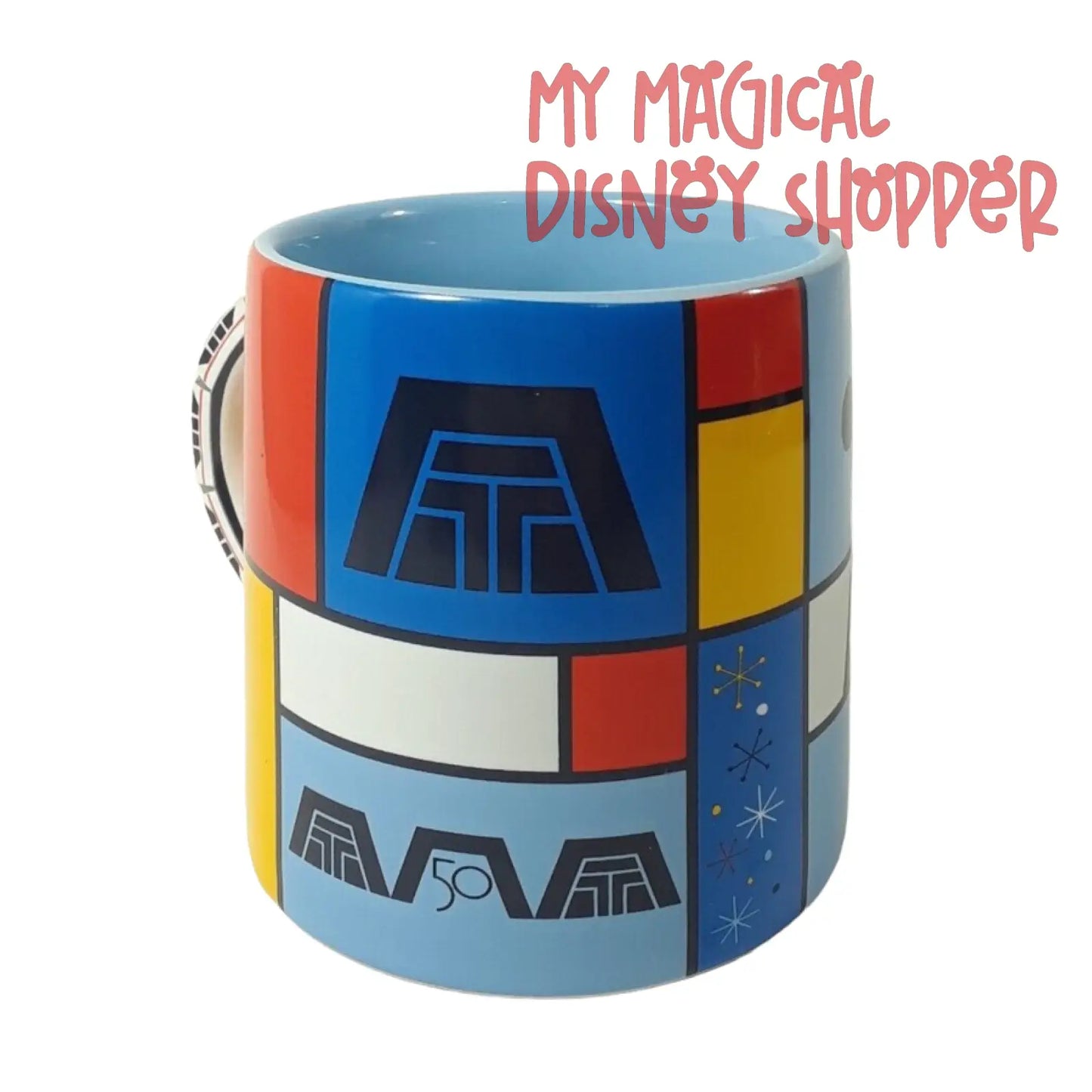 WDW 50th Anniversary Contemporary Resort Monorail Coffee Mug