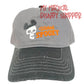 Wicked Spooky Skull with Mickey Ears Baseball Hat