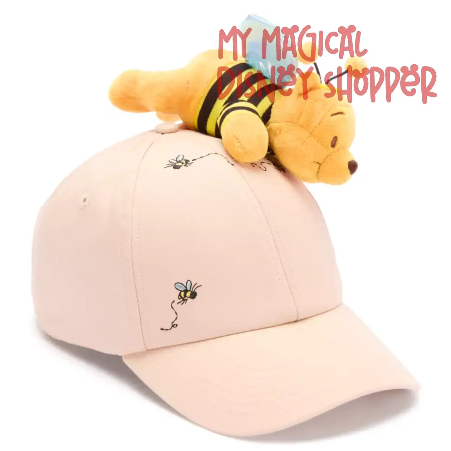 Winnie the Pooh Halloween Baseball Cap with Plush for Adults