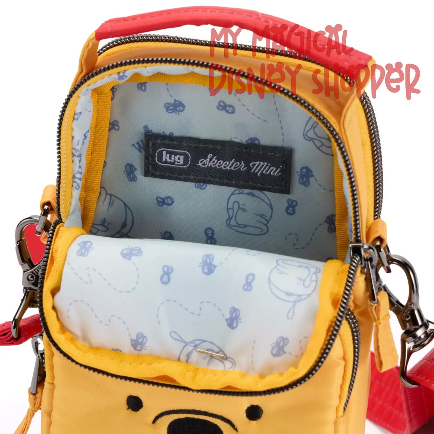 Winnie the Pooh Mini Convertible Crossbody Bag by Lug