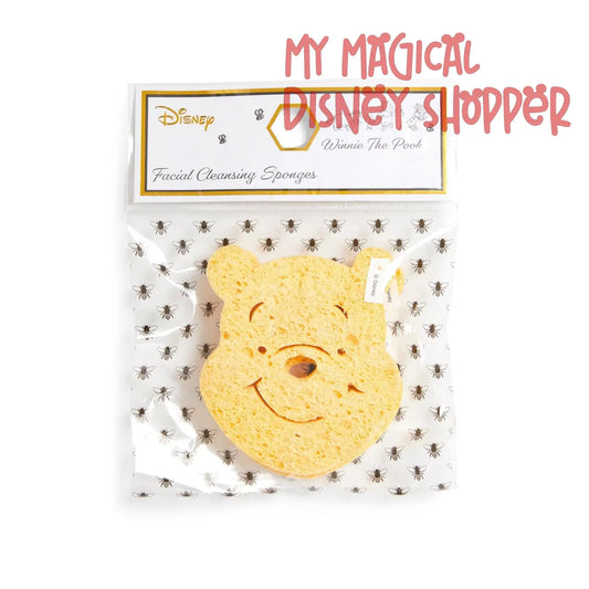 Winnie the Pooh Reusable Cleaning Facial Sponges - Set of 2