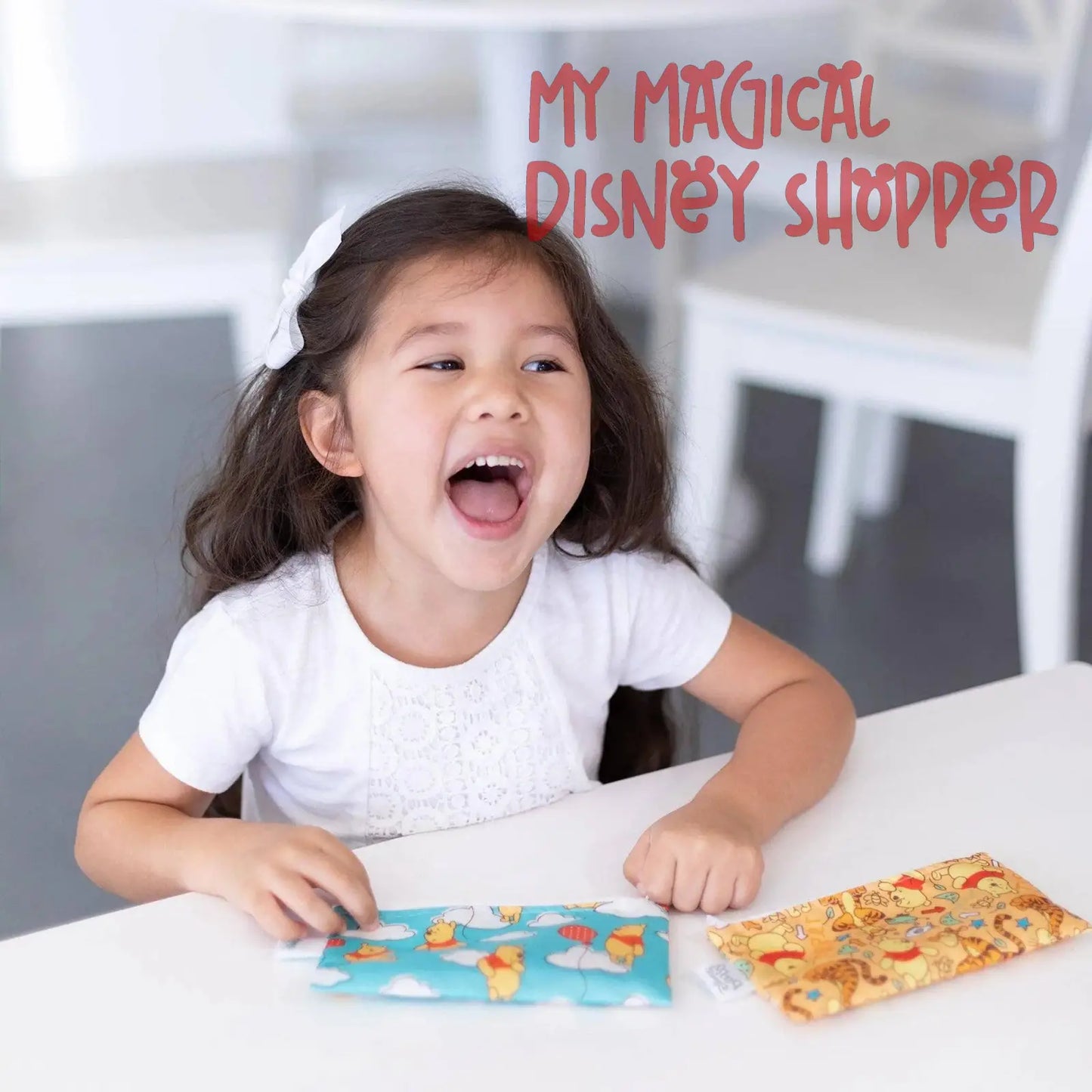 Winnie the Pooh Reusable Snack Bag, Small 2-Pack