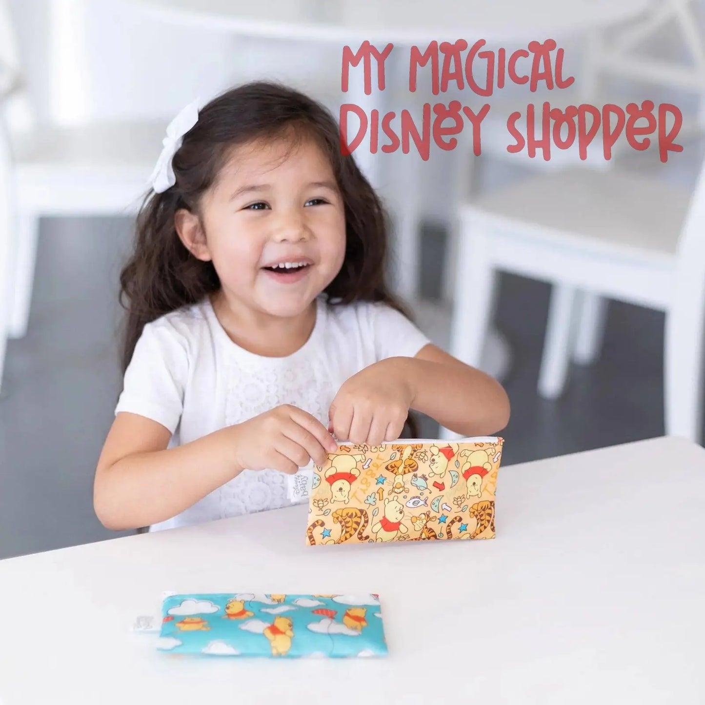 Winnie the Pooh Reusable Snack Bag, Small 2-Pack