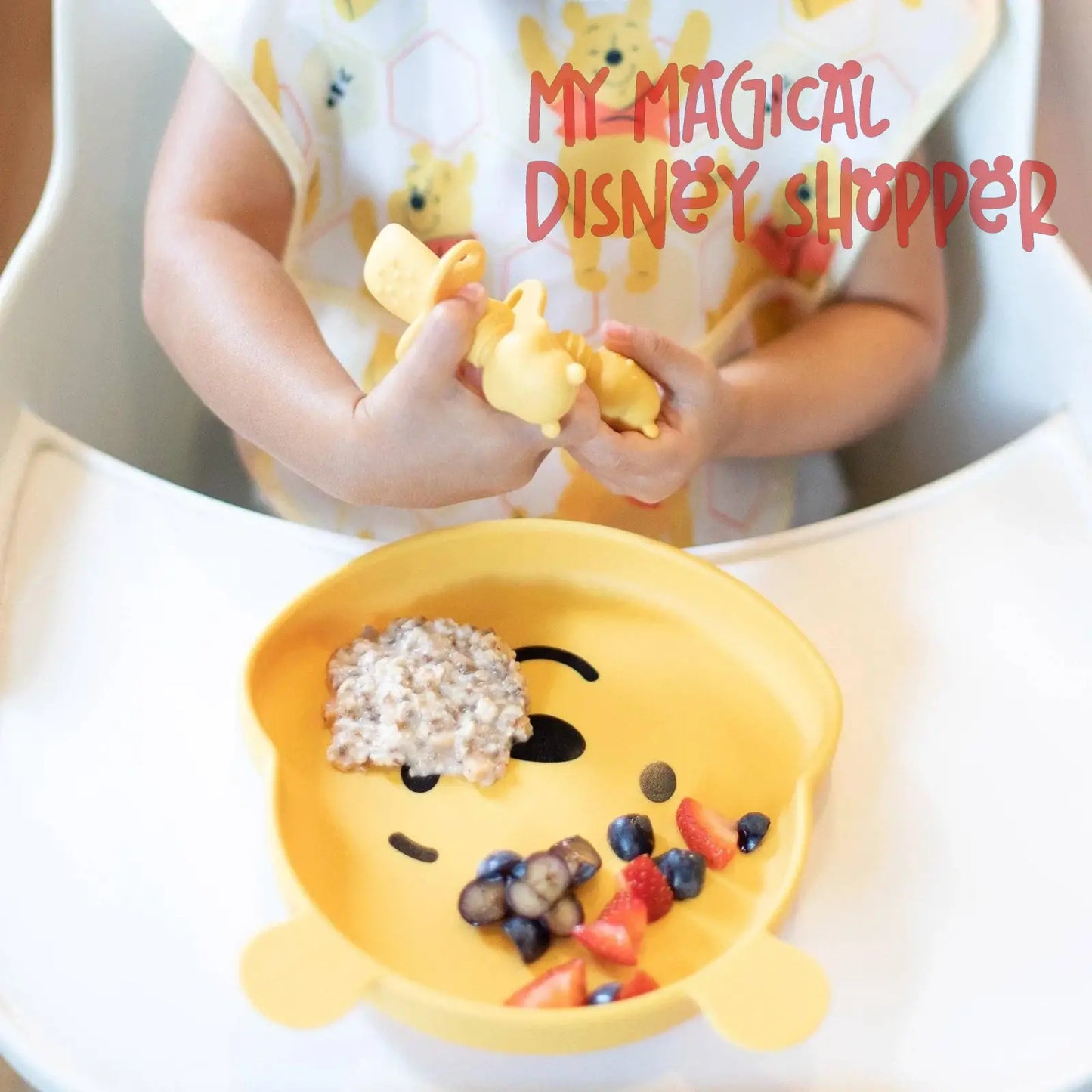 Winnie The Pooh Silicone Grip Dish