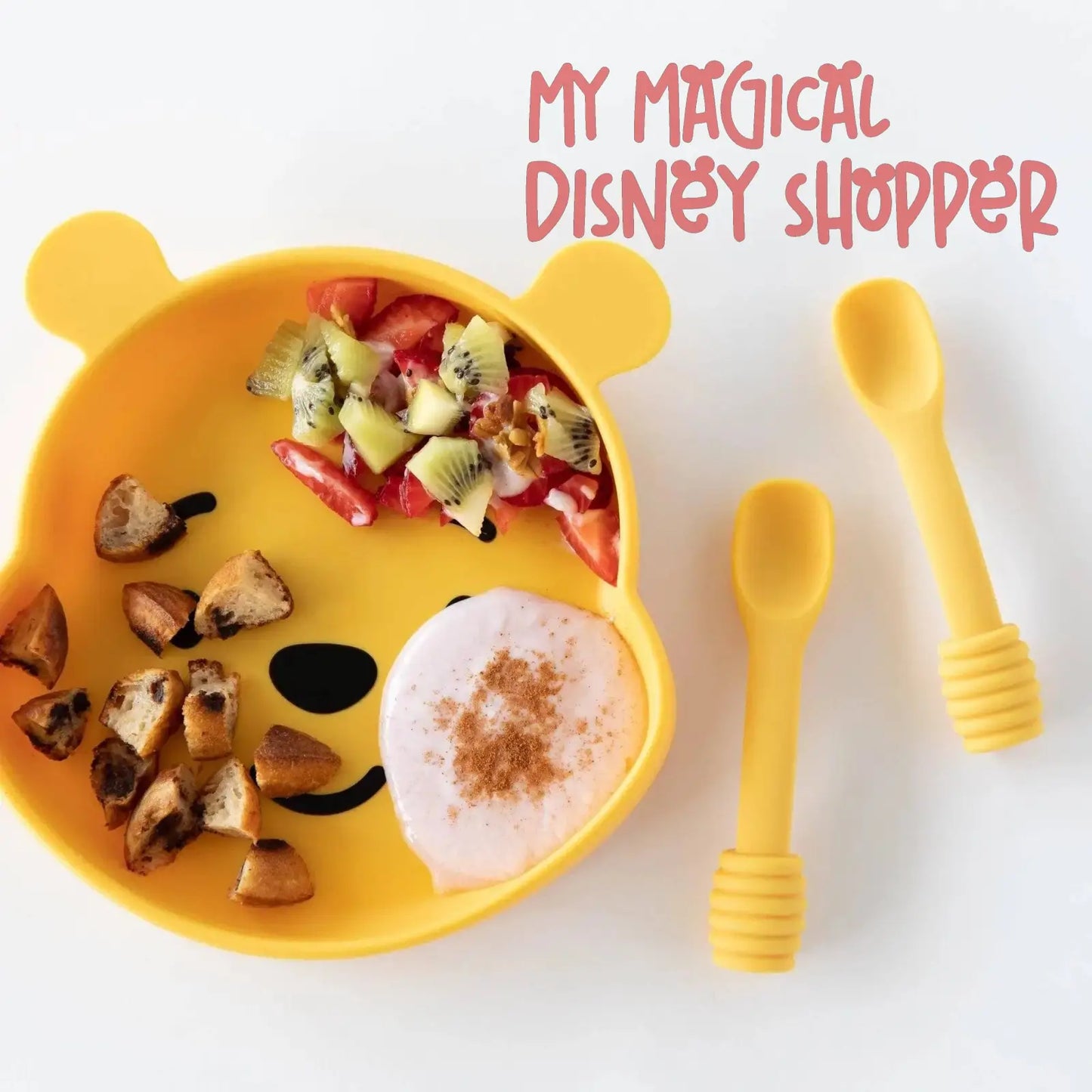 Winnie The Pooh Silicone Grip Dish