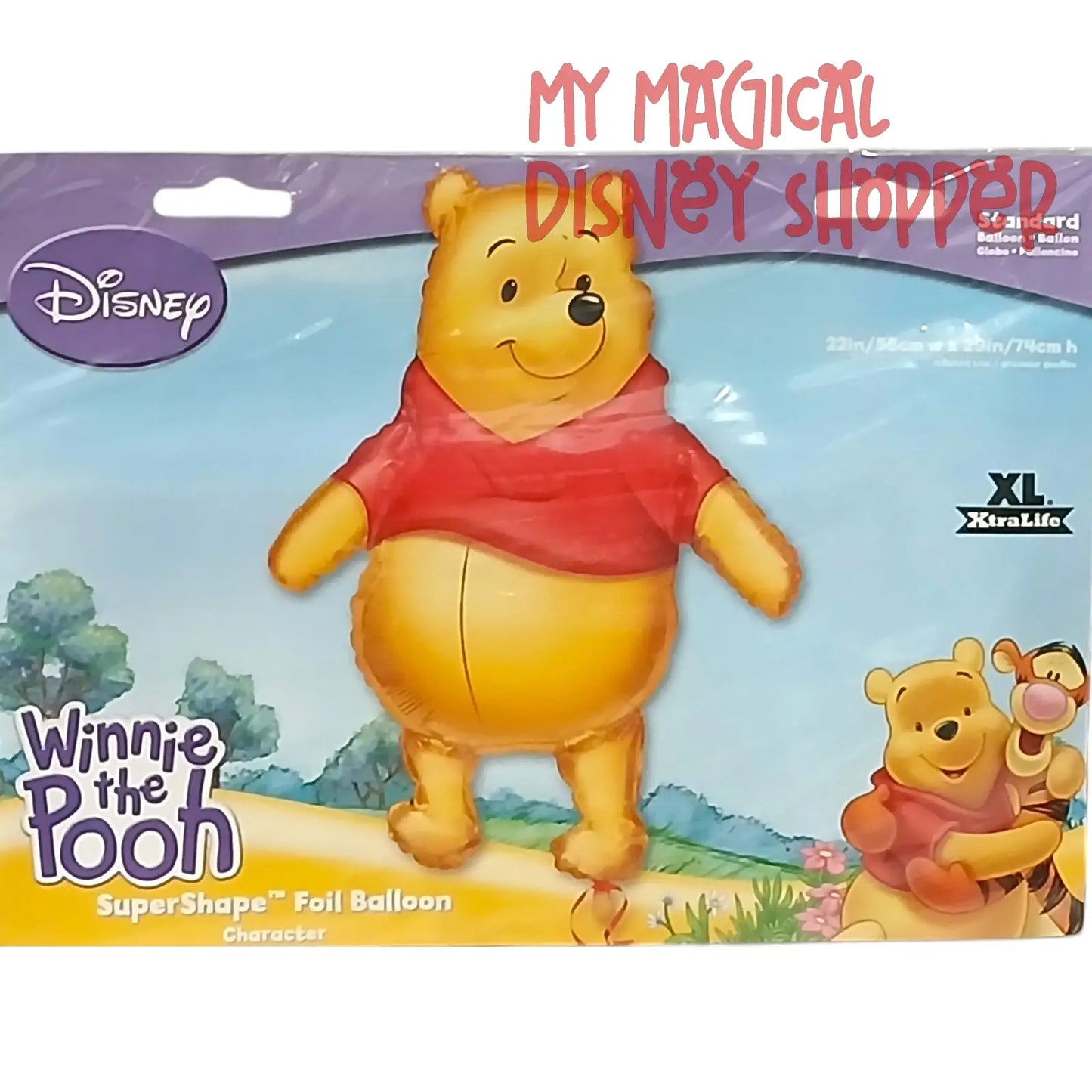 Winnie the Pooh SuperShape Foil Balloon 29" Tall
