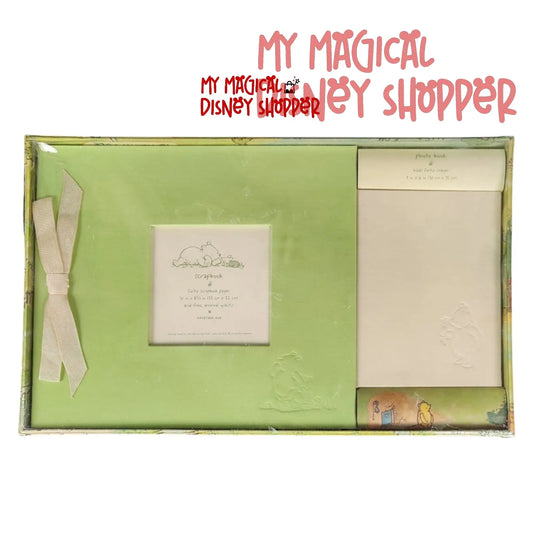 Winnie the Pooh Vintage Scrapbook and Photo Album Gift Se