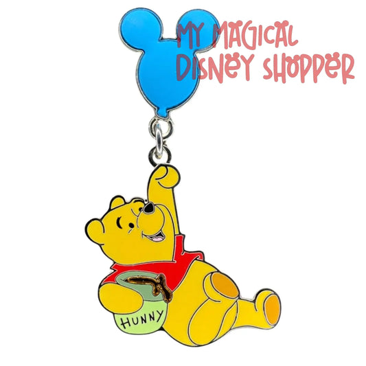 Winnie the Pooh with Balloon Pin
