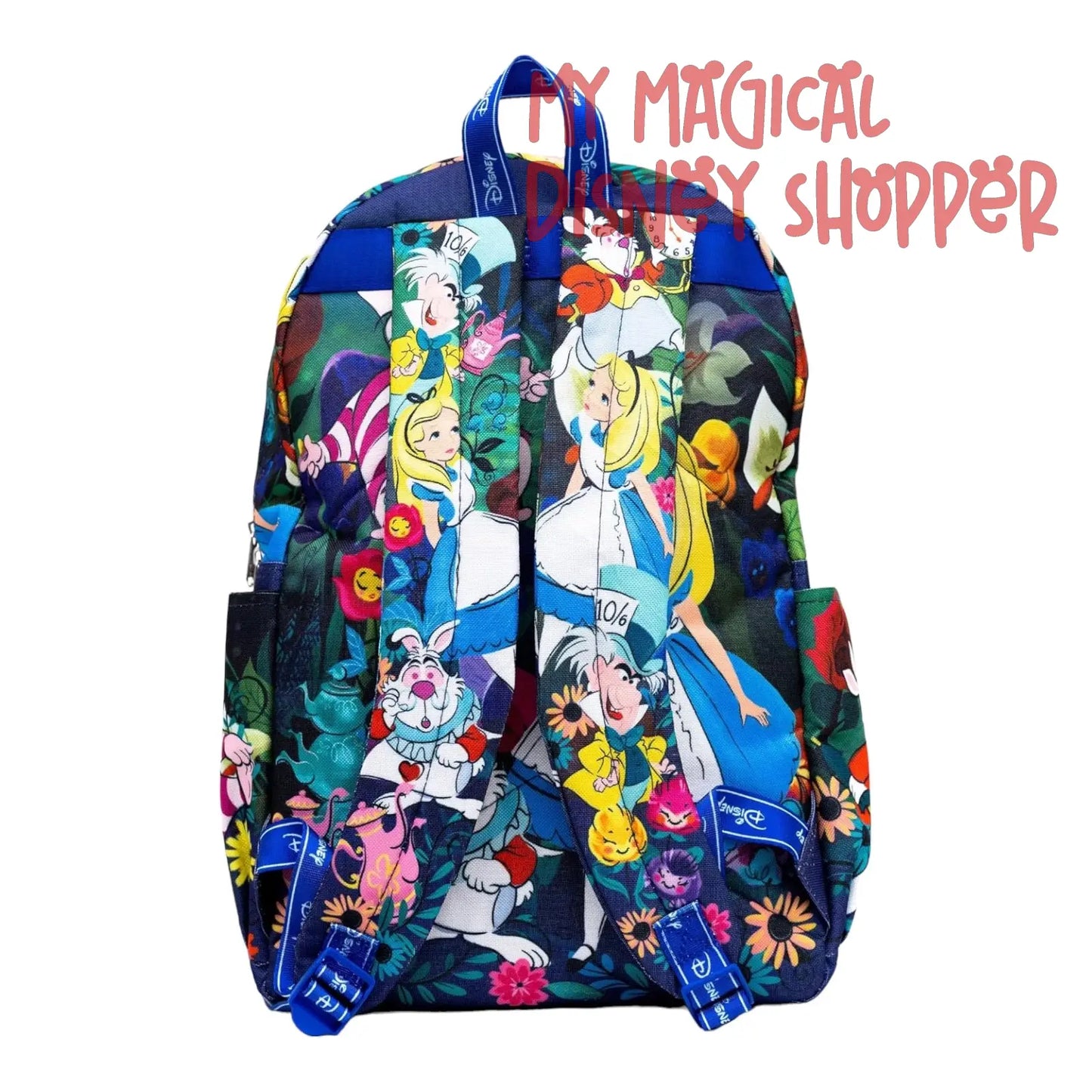 Wondapop Disney Alice in Wonderland 17" Full Size Nylon Backpack