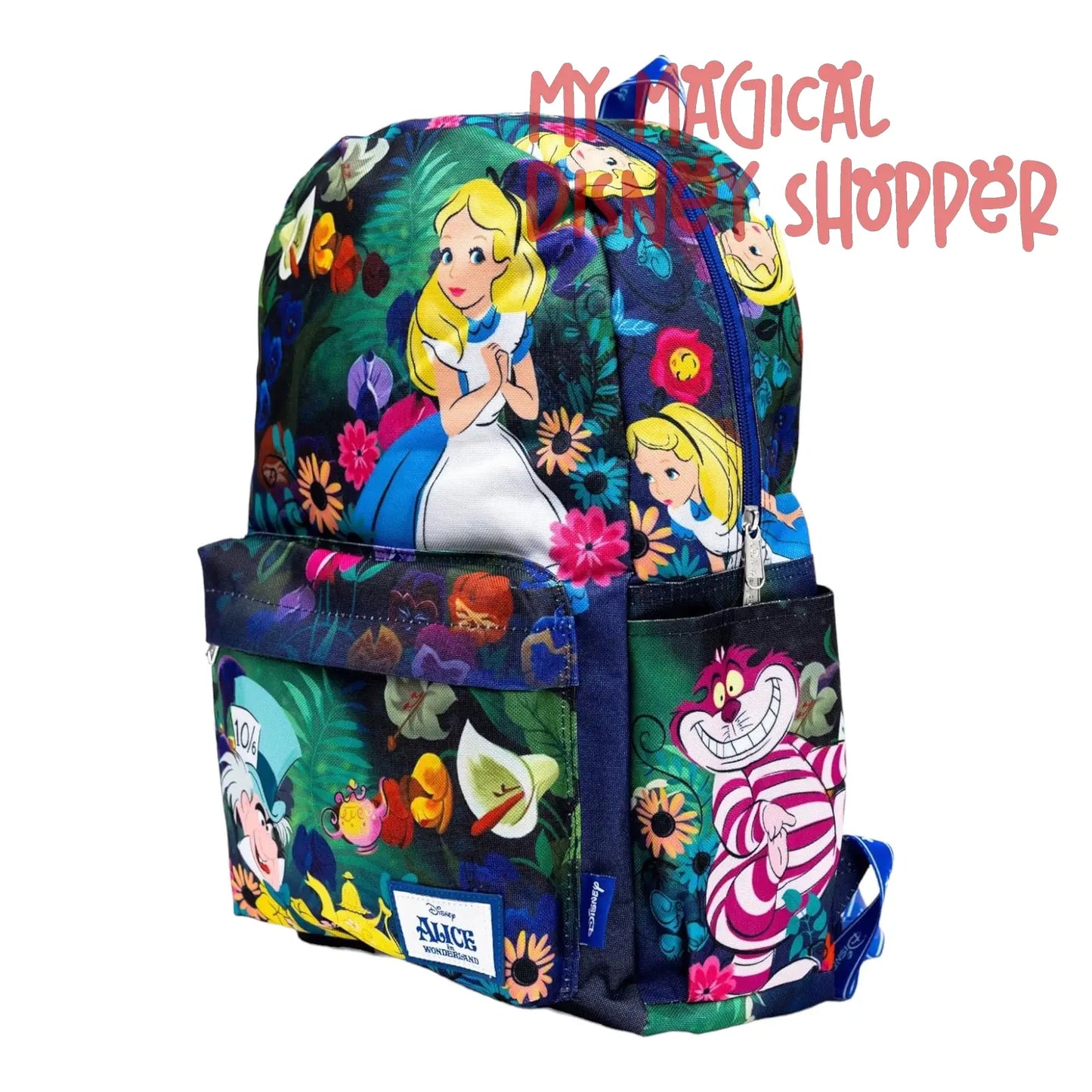 Wondapop Disney Alice in Wonderland 17" Full Size Nylon Backpack