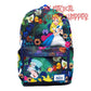 Wondapop Disney Alice in Wonderland 17" Full Size Nylon Backpack