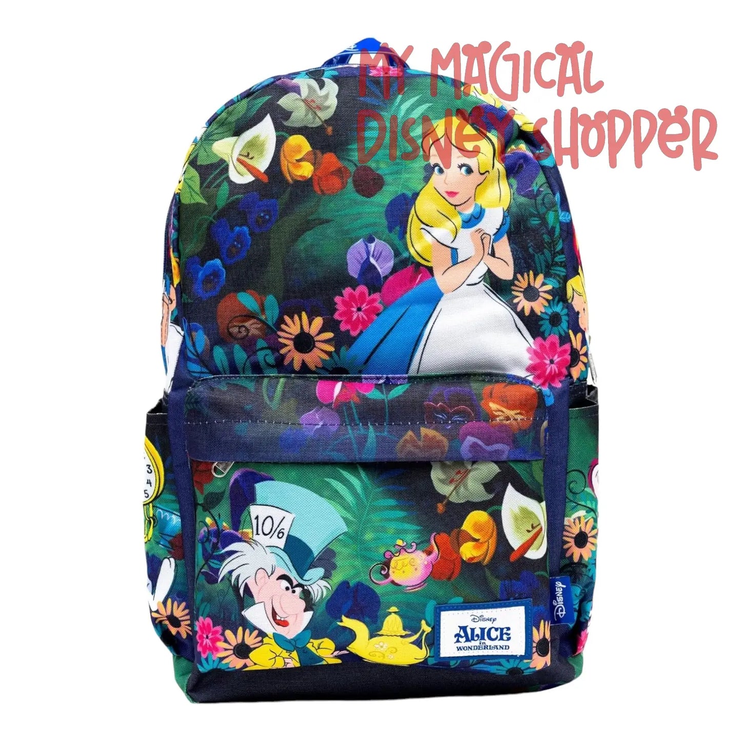Wondapop Disney Alice in Wonderland 17" Full Size Nylon Backpack