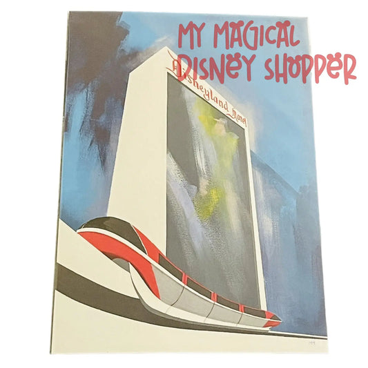 Wonderground Gallery "Disneyland Hotel" Disney Postcard - Michael Murphy