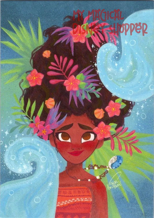 2025 Wonderground Gallery "Ocean Magic" Disney Postcard - Neysa Bove