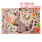Woodland Friends Art Card Set Of 4 - Casey Hicks