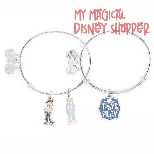 Woody & Bo Peep - Toy Story Disney Alex & Ani Bracelet Set