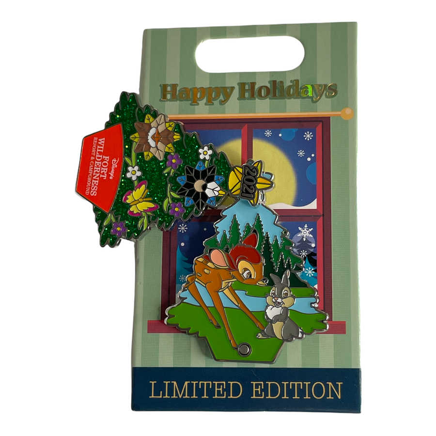 2021 Christmas Tree Happy Holidays Disney's Fort Wilderness Resort and Campground - Limited Edition 1500