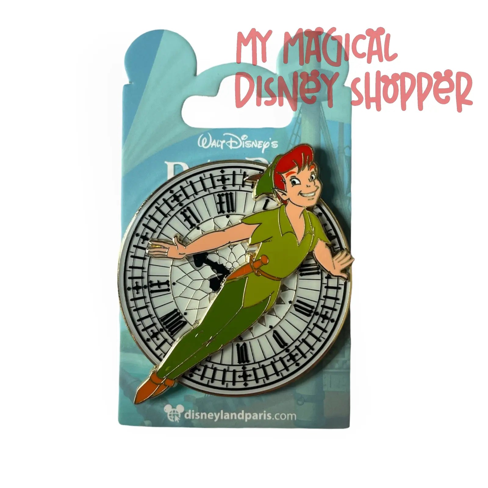 Disneyland Paris Peter Pan Big Ben Pin – My Magical WDW Shopper