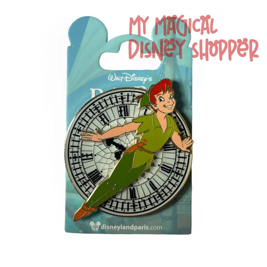 Disneyland Paris Peter Pan Big Ben Pin