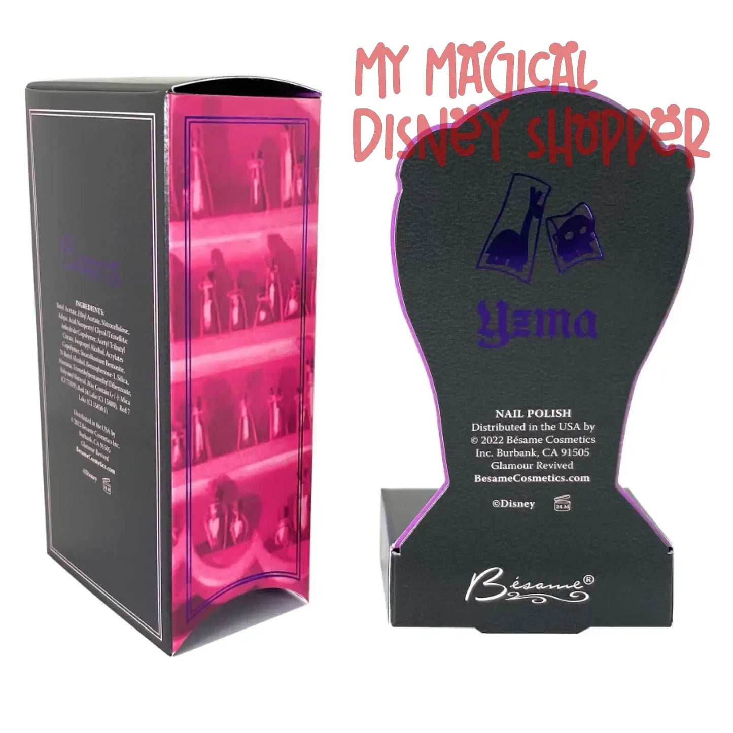 Yzma's Extract of Llama Nail Polish - D23 Besame Cosmetics - Exclusive