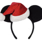 RENTAL Mickey Mouse Santa Ear Headband