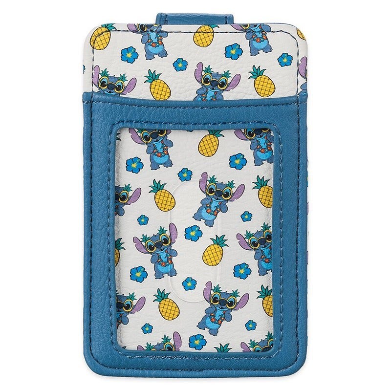 Stitch Pineapples Disney Card Holder Wallet - Lilo & Stitch