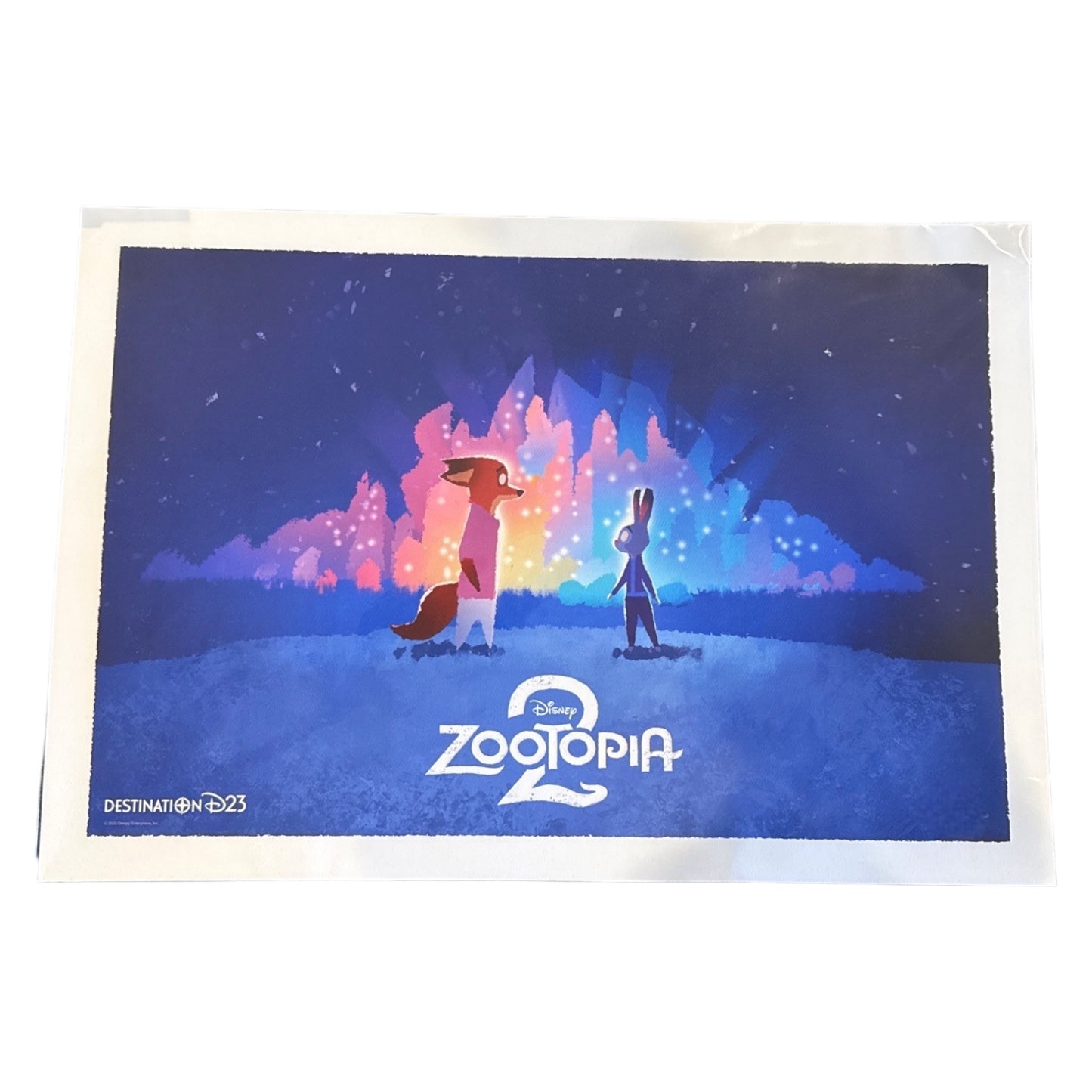 Limited Release: Zootopia 2 D23 Exclusive Poster (2025 Numbered Edition) ✨🦊