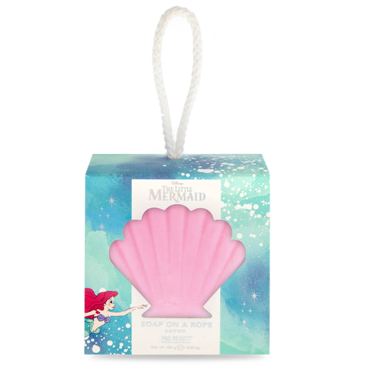 The Little Mermaid Shell Soap on a Rope