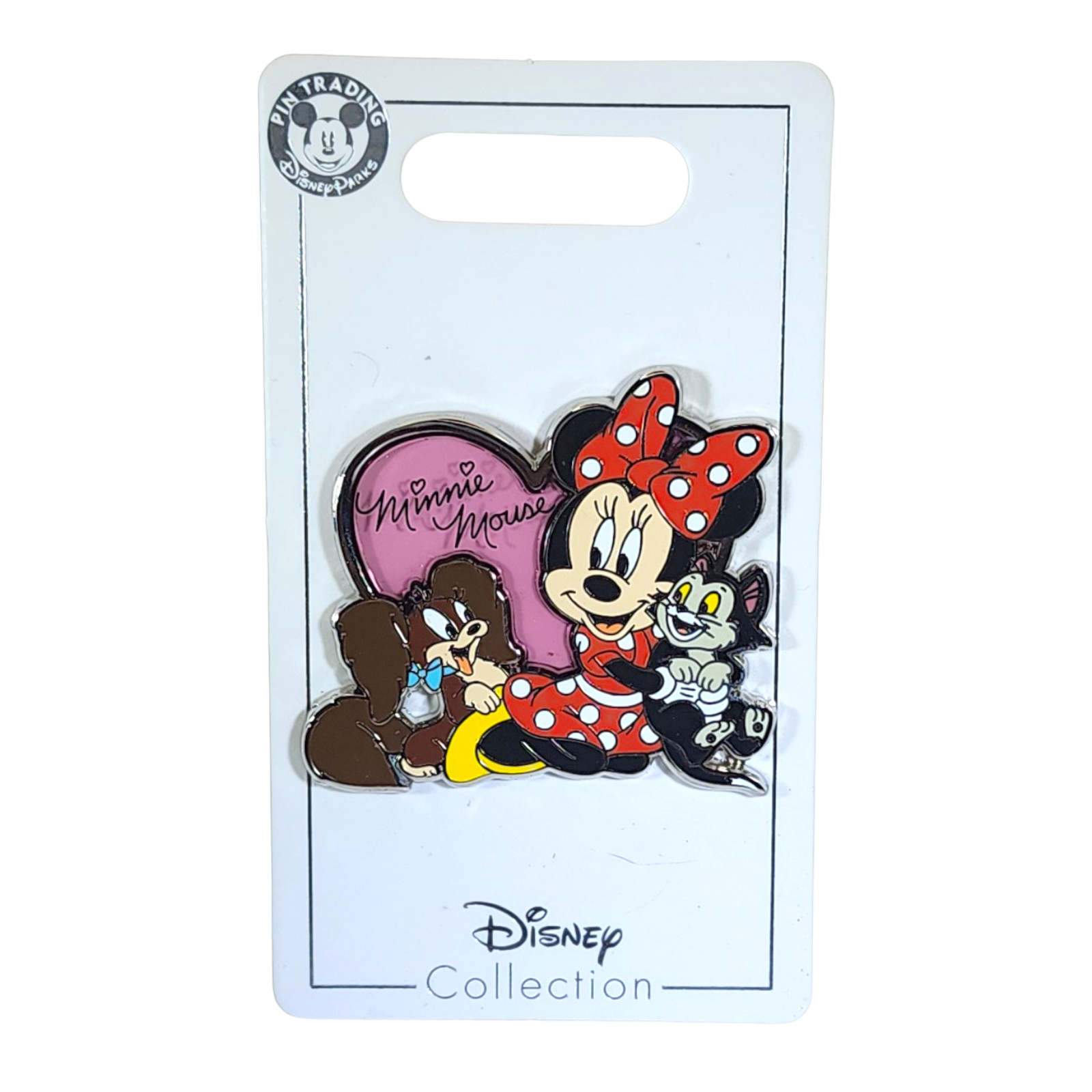 Minnie Mouse, Figaro And Fifi Heart Pin – My Magical Wdw Shopper