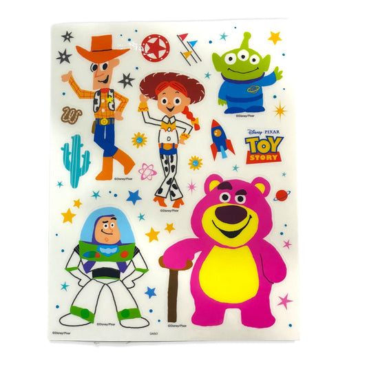 Transparent Toy Story Stickers - 30 Count
