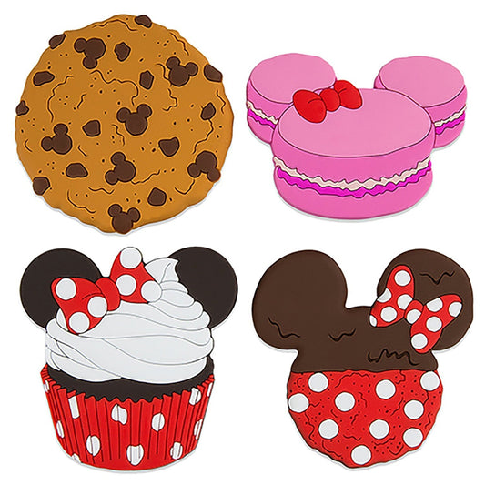Mickey & Minnie Sweet Treats Magnet Set -  Set Of 4