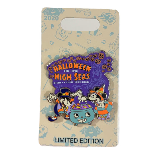 Halloween 2020 Mickey & Minnie Mouse Halloween On The High Seas - Disney Cruise Line - Limited Edition 2500