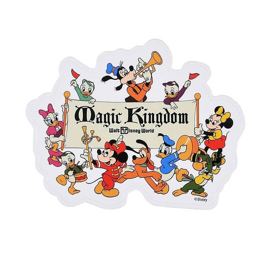 40th Anniversary Disney Character Sticker Magic Kingdom - Vault Collection