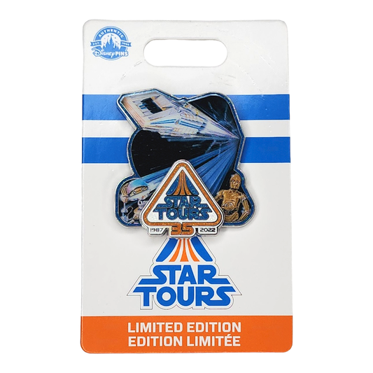 Star Tours C3PO 35th Anniversary Pin - Limited Edition 1000