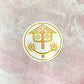 its a small world Happy Clock Sticker