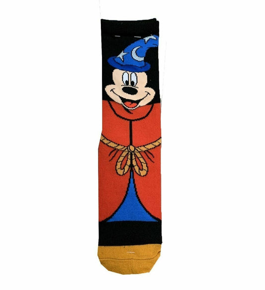 Disney Parks Mickey Mouse The Sorcerer's Apprentice Socks for Adults