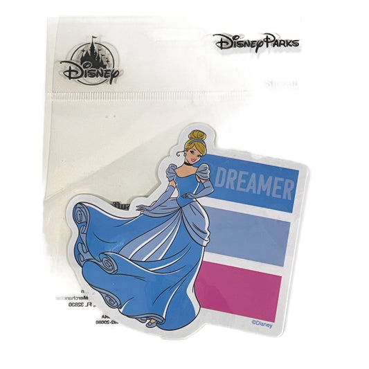 Cinderella Dreamer Princess Sticker