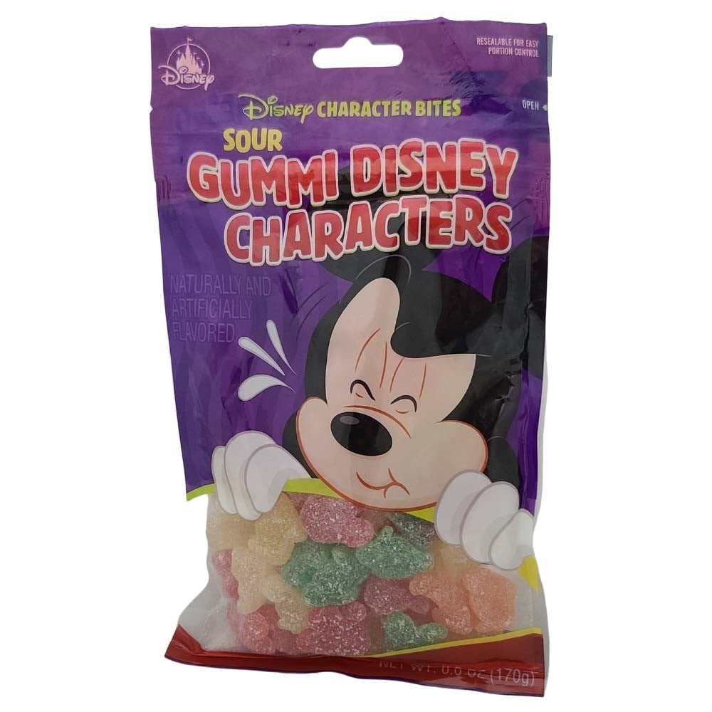 Mickey Sour Gummi Disney Characters Disney Candy - Disney Character Bites