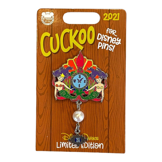 The Nautilus Cuckoo for Disney Submarine Voyage Mermaids Pin - Limited Edition 3000